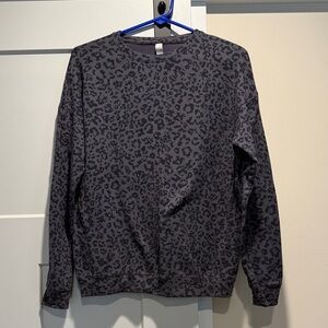Athleta leopard print Sweater